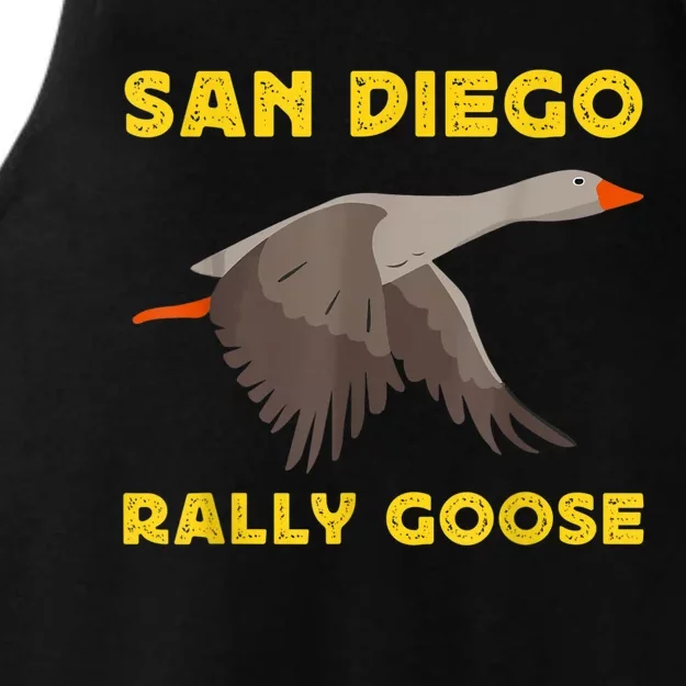 San Diego Rally Goose Ladies Tri-Blend Wicking Tank