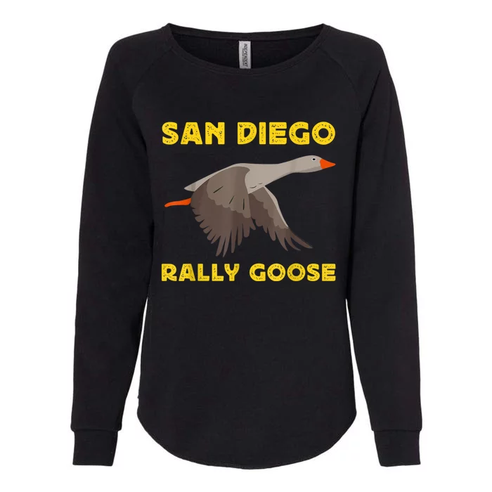 San Diego Rally Goose Womens California Wash Sweatshirt