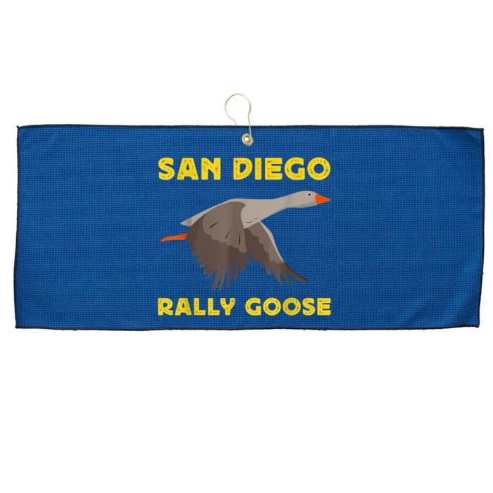 San Diego Rally Goose Large Microfiber Waffle Golf Towel