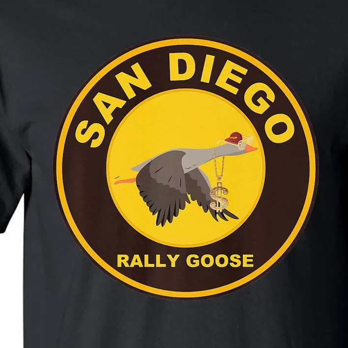 San Diego Rally Goose Bling Circle Tall T-Shirt