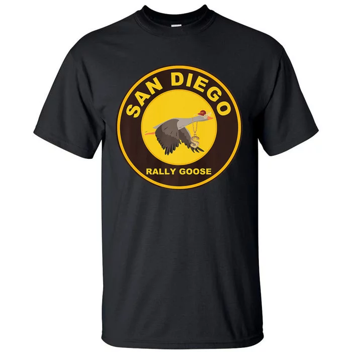 San Diego Rally Goose Bling Circle Tall T-Shirt