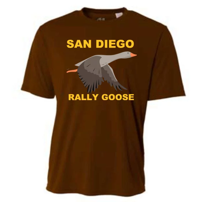 San Diego Rally Goose LFGSD Baseball Cooling Performance Crew T-Shirt