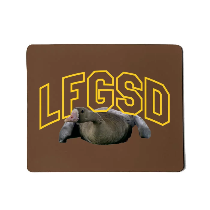 San Diego Rally Goose LFGSD Baseball Mousepad