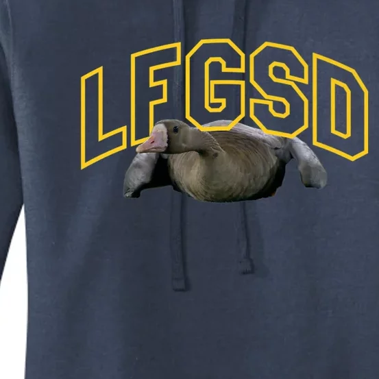 San Diego Rally Goose LFGSD Baseball Women's Pullover Hoodie