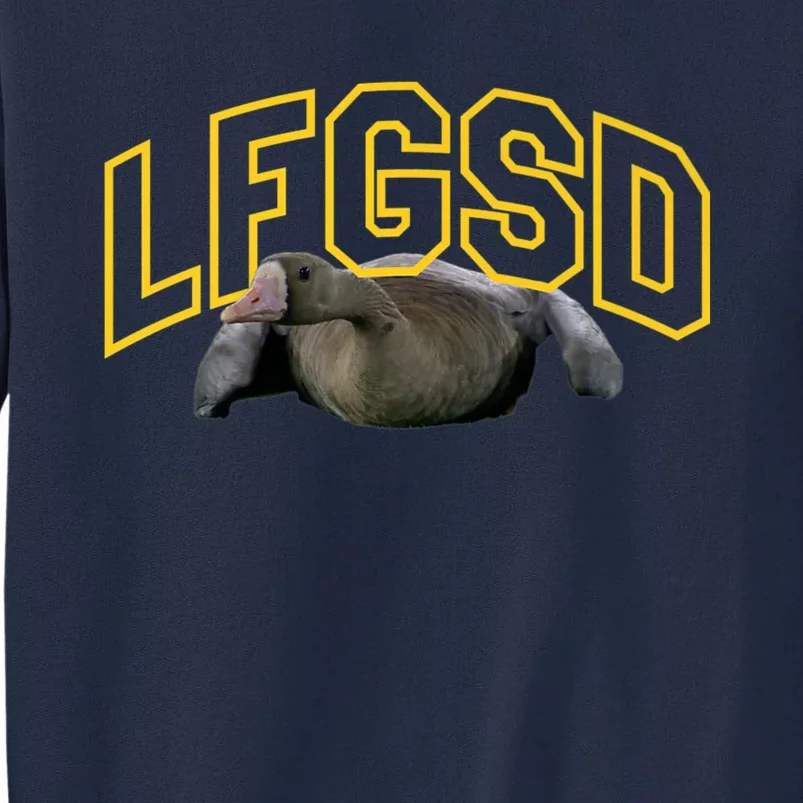 San Diego Rally Goose LFGSD Baseball Tall Sweatshirt