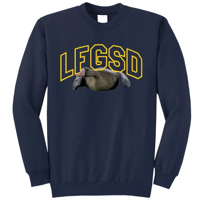 San Diego Rally Goose LFGSD Baseball Tall Sweatshirt