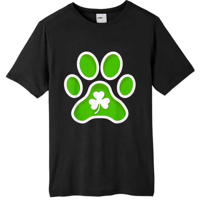 Shamrock Dog St. Patrick's Day ChromaSoft Performance T-Shirt