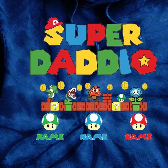 Super Daddio Tie Dye Hoodie