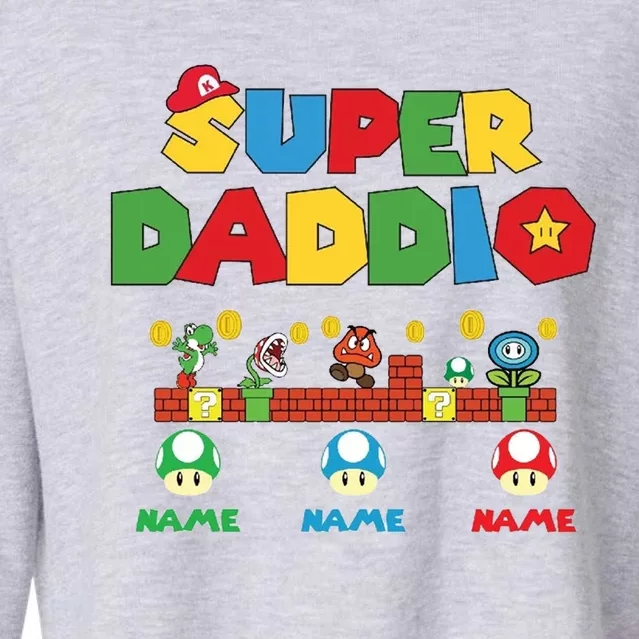 Super Daddio Cropped Pullover Crew