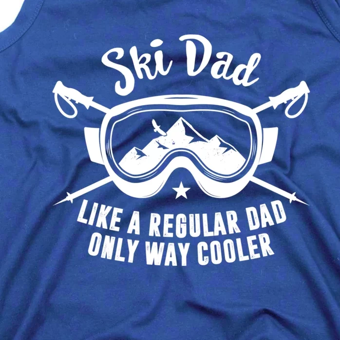 Ski Dad Sweater Fathers Day Daddy Papa Grandpa Cooler Gift Tank Top