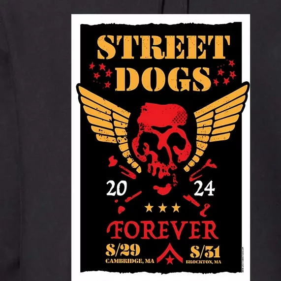 Street Dogs Show At The Middle East Downstairs On Aug 29 2024 Poster Premium Hoodie