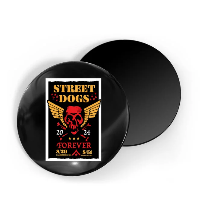 Street Dogs Show At The Middle East Downstairs On Aug 29 2024 Poster Magnet