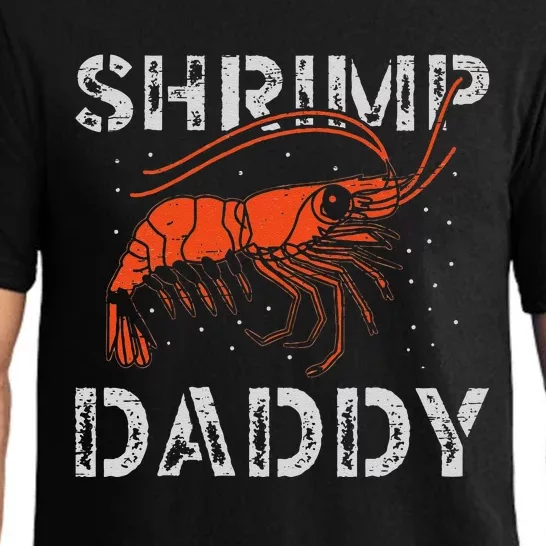 Shrimp Daddy Seafood Shellfish Fishing Prawn Pajama Set