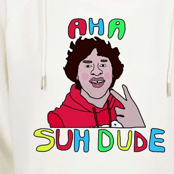 Suh Dude Womens Funnel Neck Pullover Hood