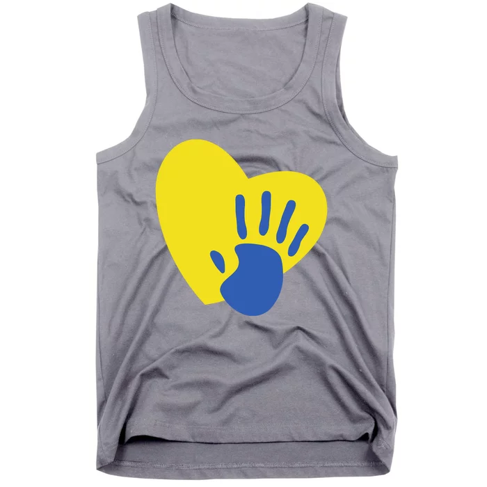 Support Down Syndrome Heart Awareness Tank Top