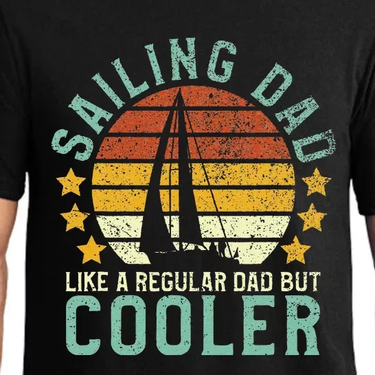 Sailing Dad Sailboat Sailor Funny Fathers Day Gift Pajama Set