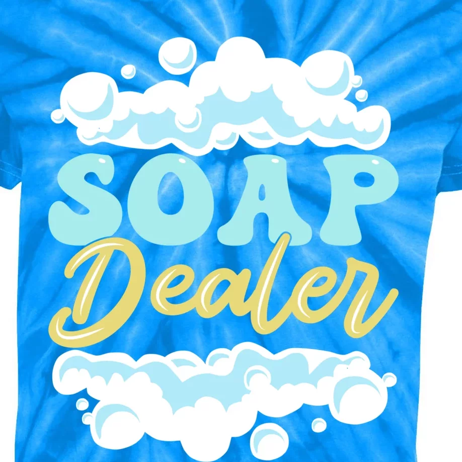 Soap Dealer Soap Making Soap Maker Gift Kids Tie-Dye T-Shirt