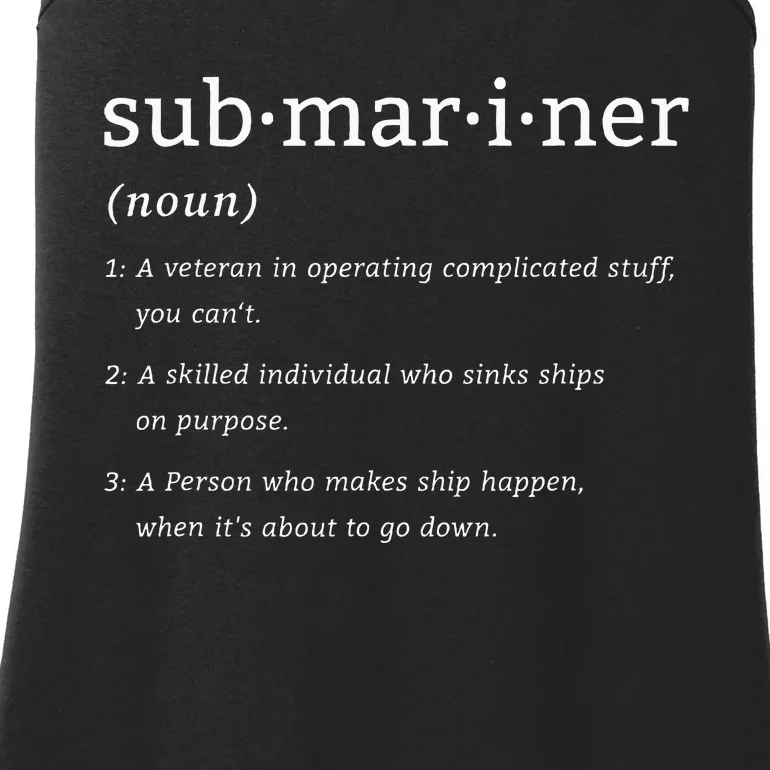 Submariner Definition Submersible Nuclear Powered Submarine Ladies Essential Tank