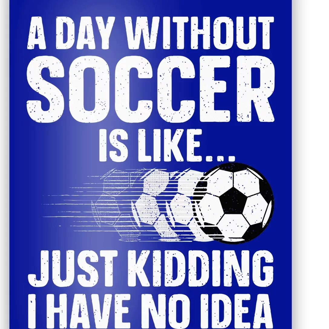 Soccer Design Sport Player Soccer Lover Poster