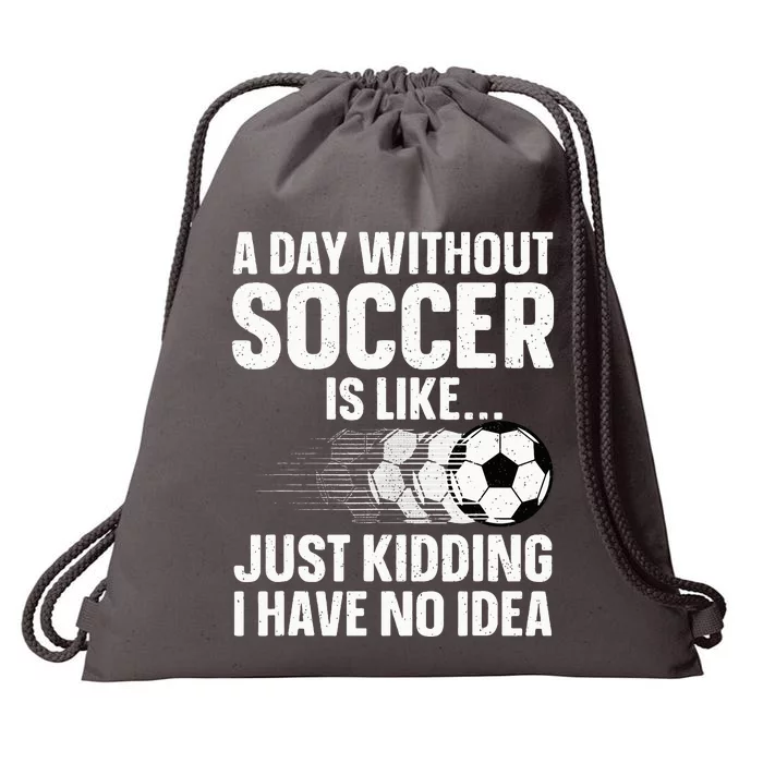 Soccer Design Sport Player Soccer Lover Drawstring Bag