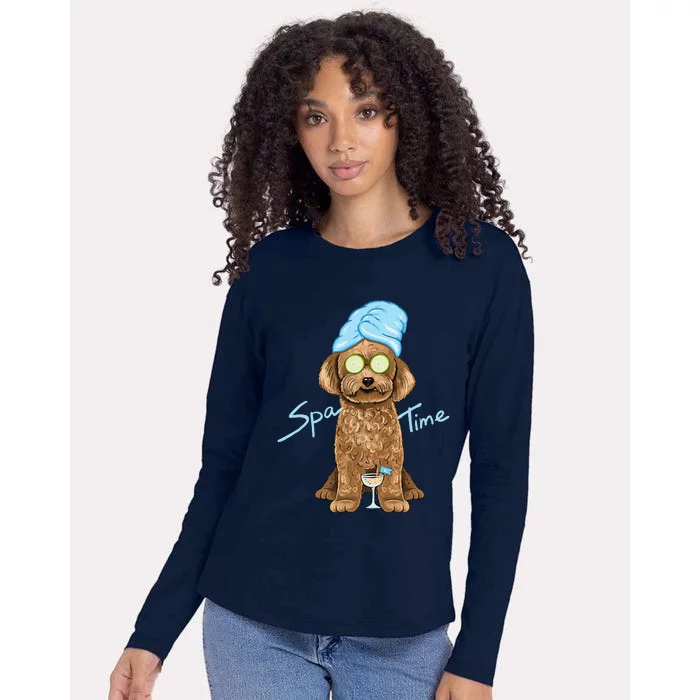 Spa Dog Womens Cotton Relaxed Long Sleeve T-Shirt