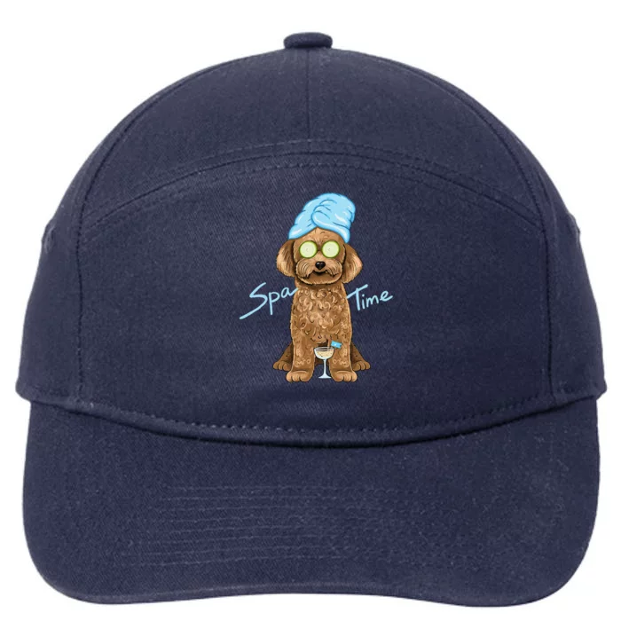 Spa Dog 7-Panel Snapback Hat