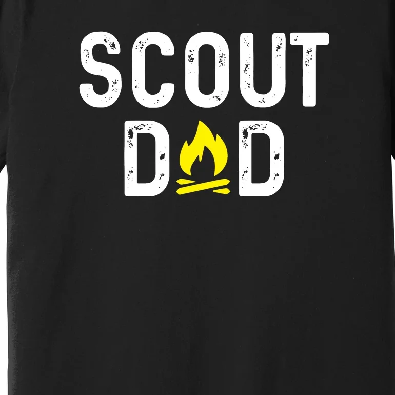 Scouting Dad Scout Dad Father Scout Premium T-Shirt