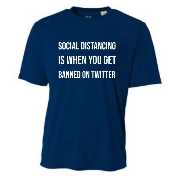 Social Distancing Cooling Performance Crew T-Shirt