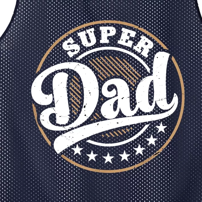 Super Dad Mesh Reversible Basketball Jersey Tank