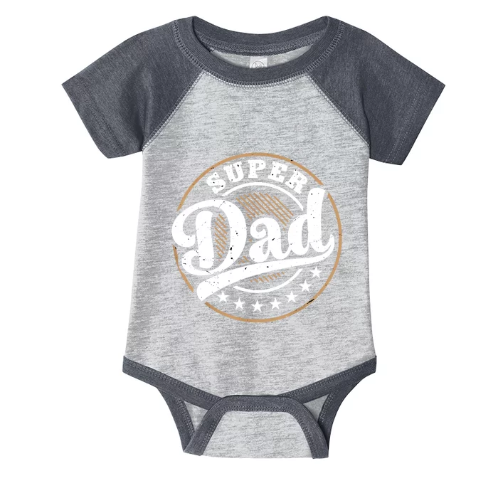 Super Dad Infant Baby Jersey Bodysuit