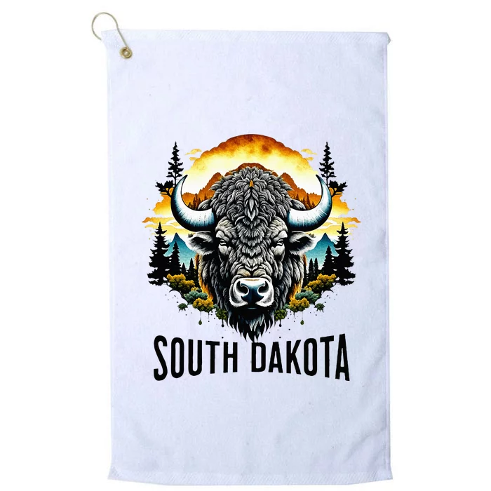 South Dakota Platinum Collection Golf Towel