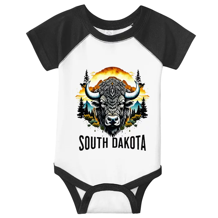 South Dakota Infant Baby Jersey Bodysuit