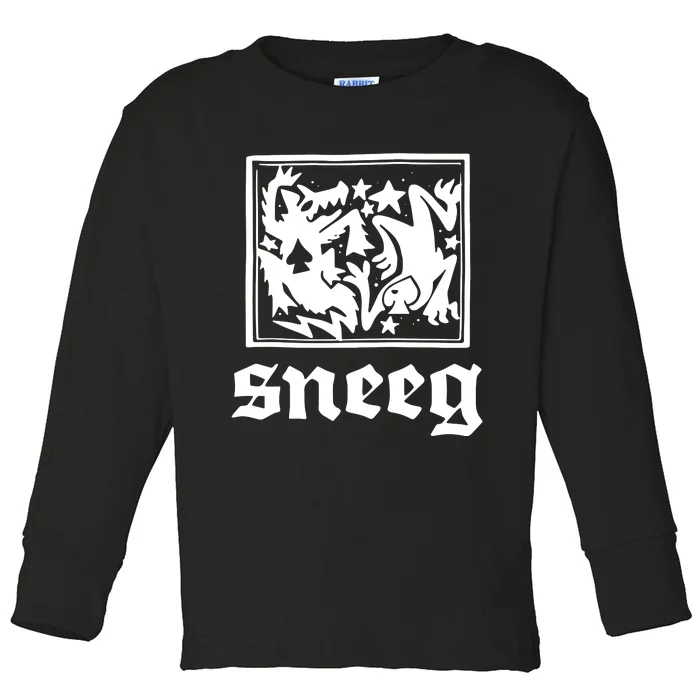 Sneeg Disobedient Toddler Long Sleeve Shirt