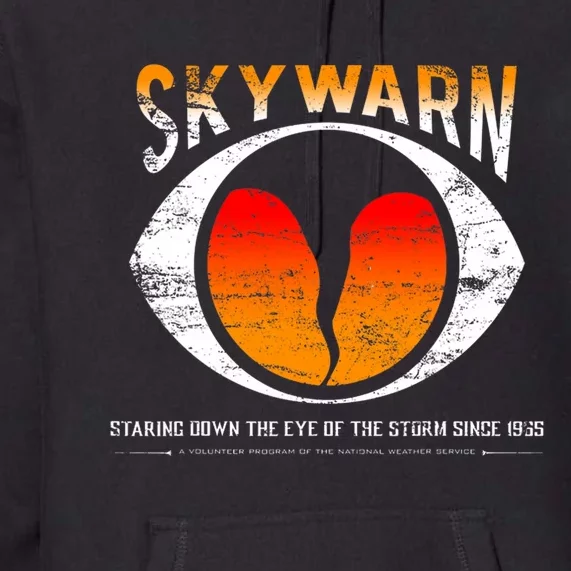 Skywarn Distressed Premium Hoodie