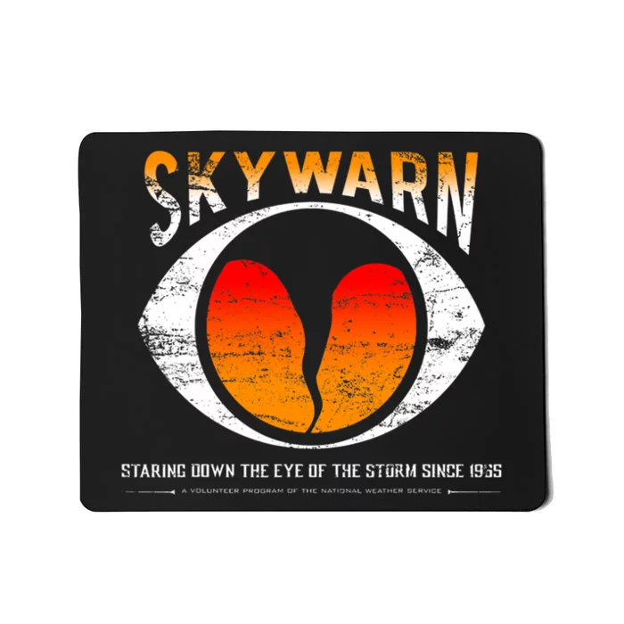 Skywarn Distressed Mousepad