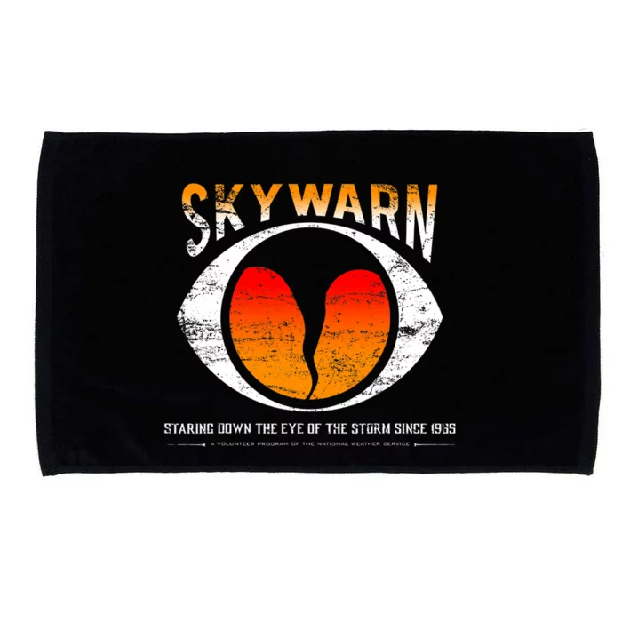 Skywarn Distressed Microfiber Hand Towel