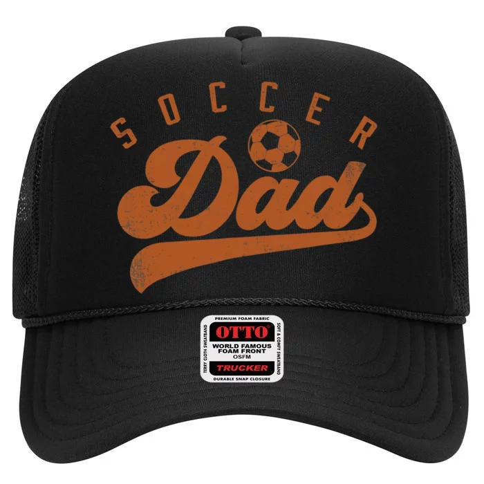 Soccer Dad High Crown Mesh Trucker Hat