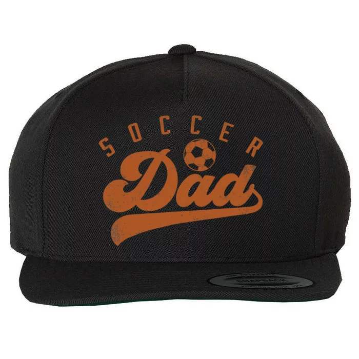 Soccer Dad Wool Snapback Cap