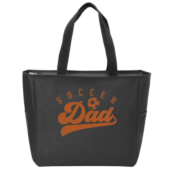 Soccer Dad Zip Tote Bag