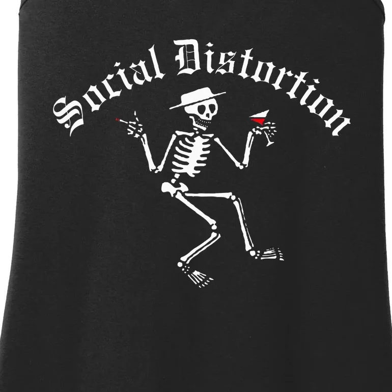 Social Distortion Skelly Ladies Essential Tank