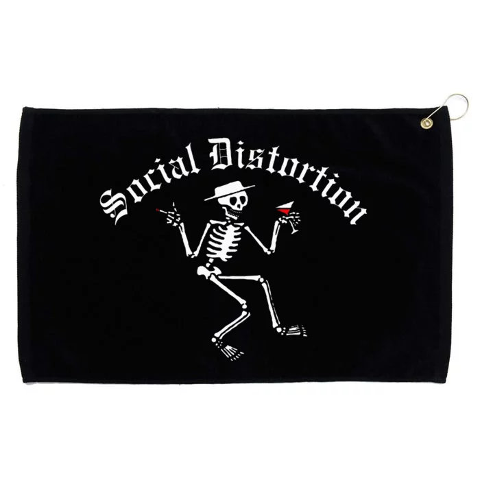 Social Distortion Skelly Grommeted Golf Towel