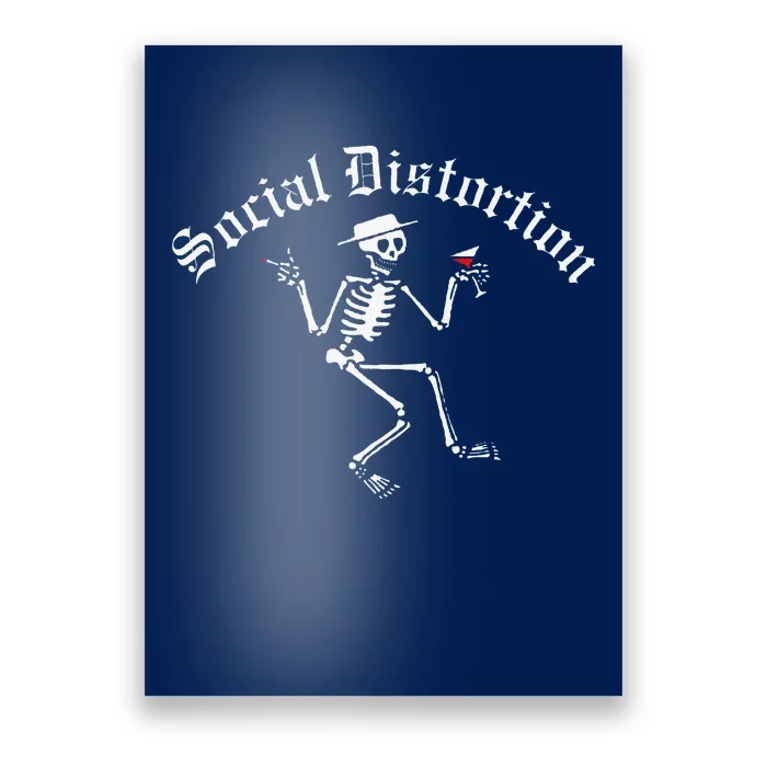 Social Distortion Skelly Poster