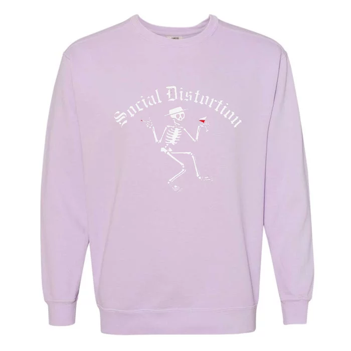 Social Distortion Skelly Garment-Dyed Sweatshirt