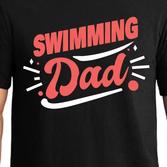 Swimming Dad Swimmer Gift Pajama Set