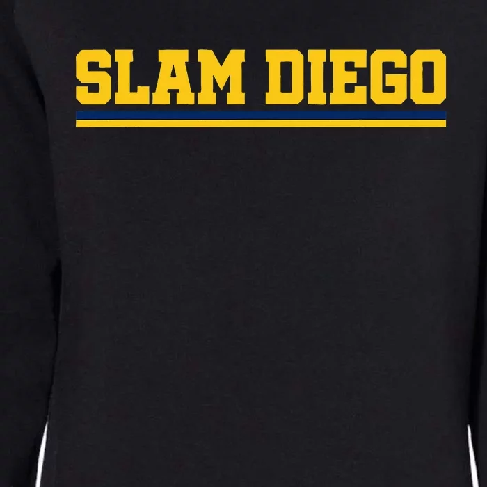 Slam Diego Womens California Wash Sweatshirt