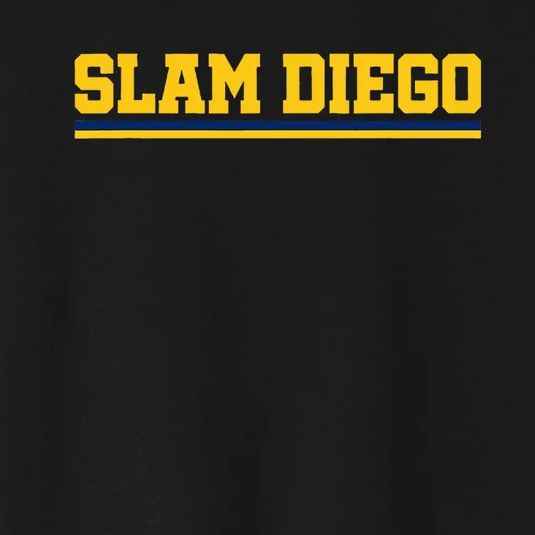 Slam Diego Women's Crop Top Tee