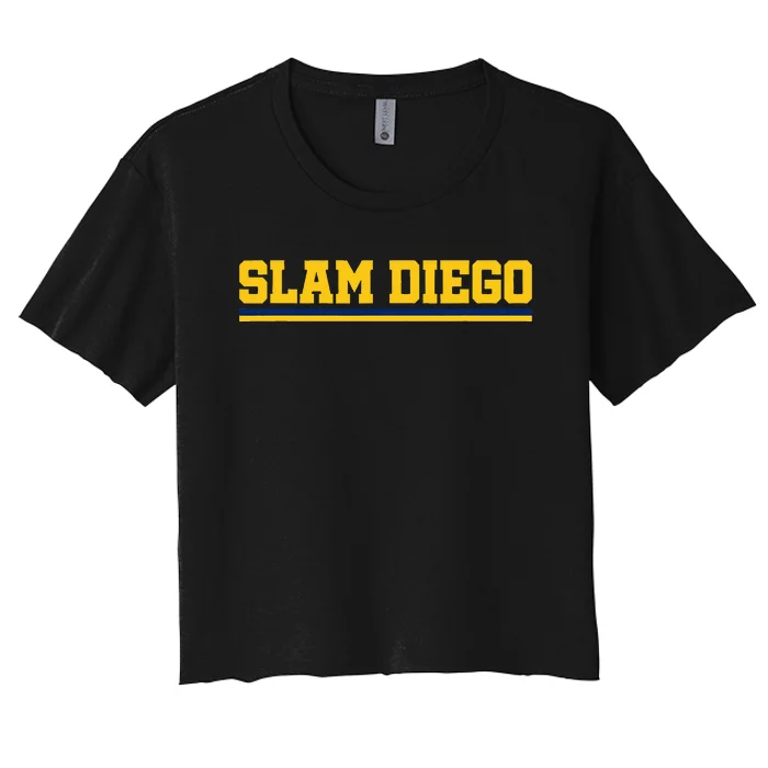 Slam Diego Women's Crop Top Tee