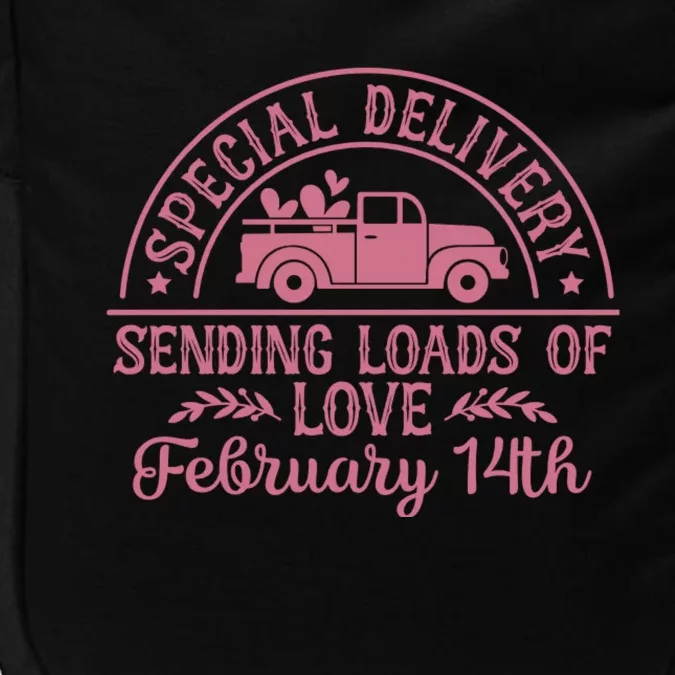 Special Delivery Sending Loads Of Love February 14 Valentine’S Day Impact Tech Backpack