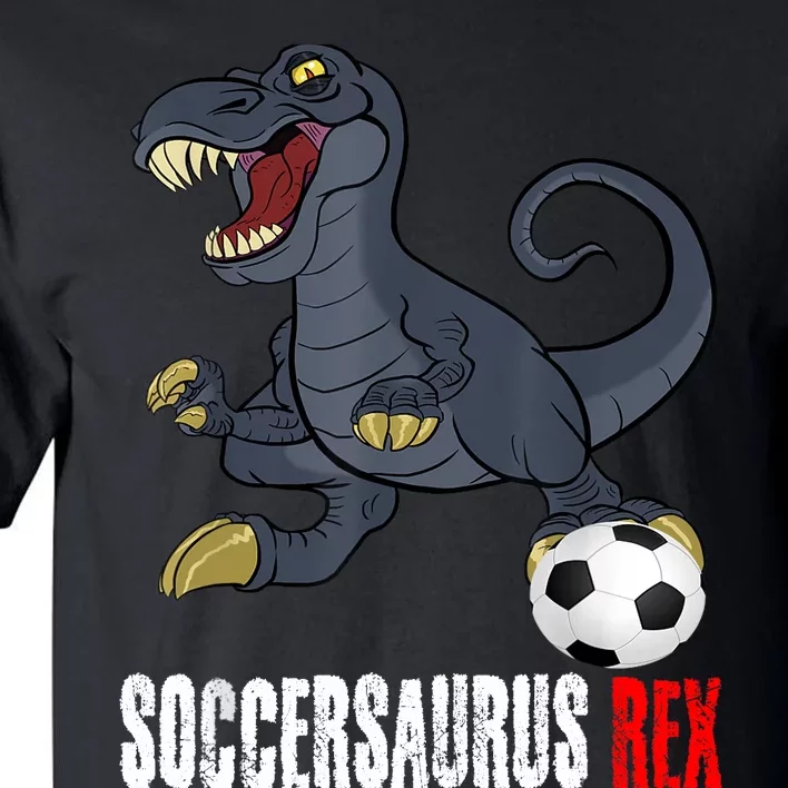 Soccer Dinosaur Soccersaurus For Boy And Girl Tall T-Shirt