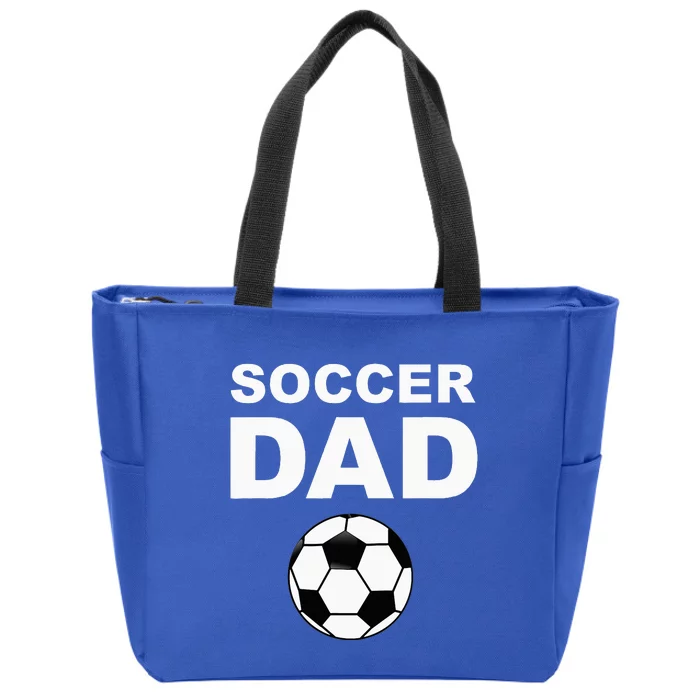 Soccer Dad Zip Tote Bag